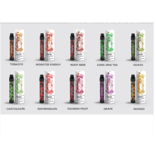 Hyakki 2500 พัฟ Vape Flash ชาร์จไฟได้